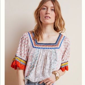 Gorgeous Maeve for Anthropologie top